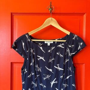 Emily and Fin dress - vintage airplanes L